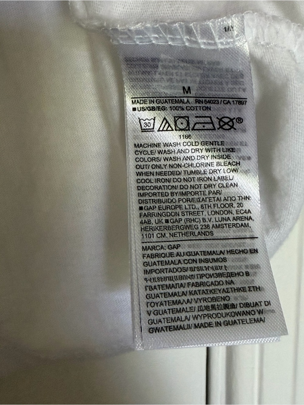 GAP White Tee with Pink Snoopy & Yellow Woodstock - Spread Kindness - Picture 4 of 4